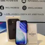 APPLE iPhone 16 128gb black, garancija, 100% BH